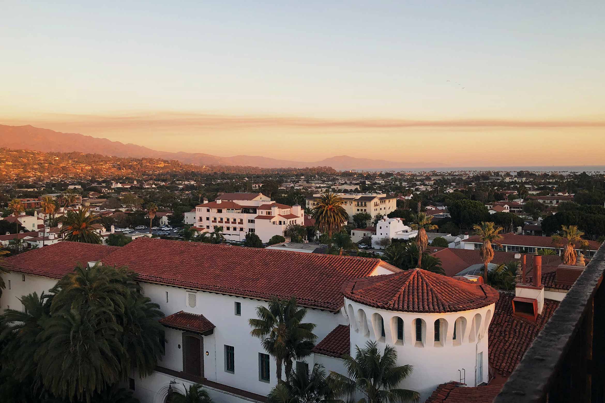Beautiful Santa Barbara town